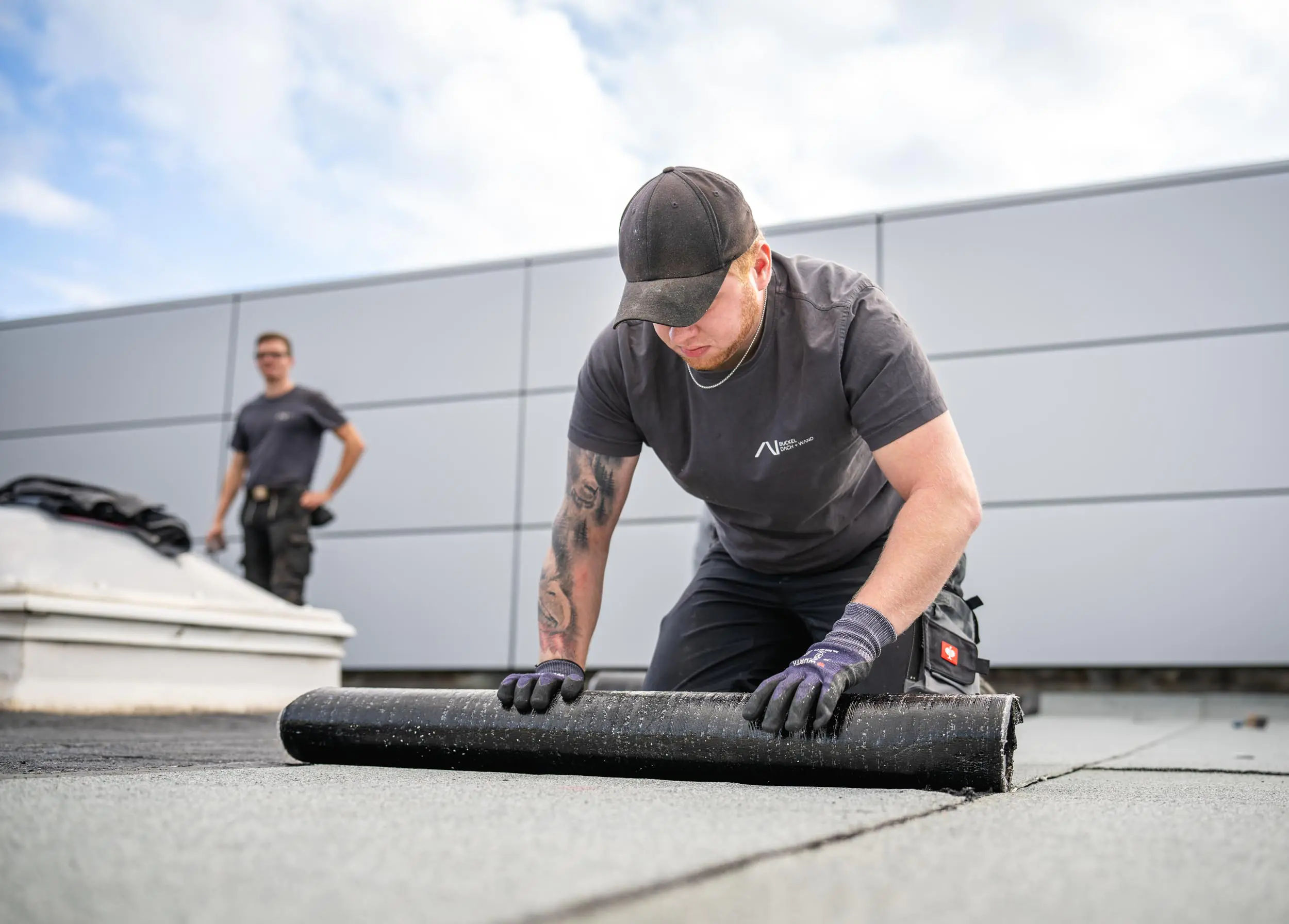 buckel dach + wand gewerbekunden flachdach gruendach vorteile