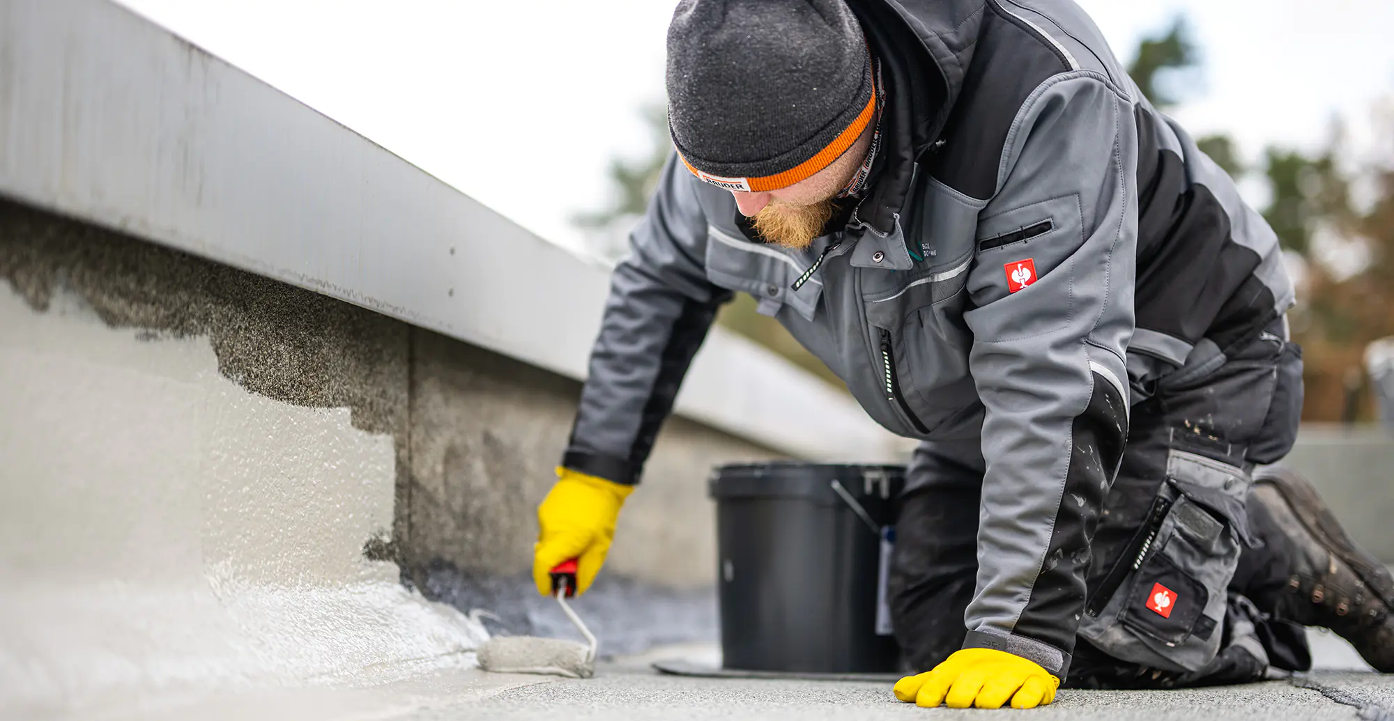 buckel dach + wand balkonabdichtung reparatur